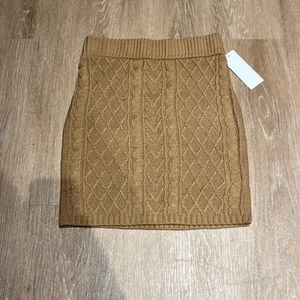 Red dress boutique sweater knit skirt